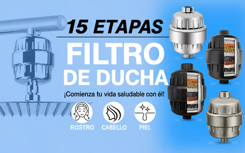 PuraSkin™ – Filtro Purificador de Ducha