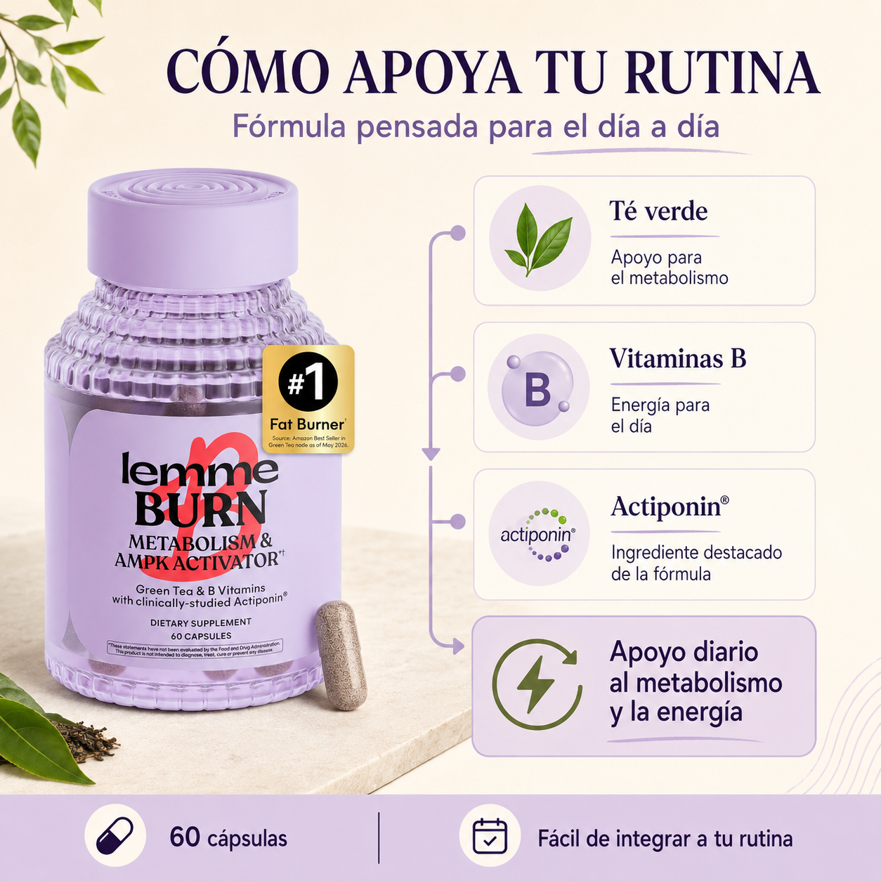 Lemme Burn – Metabolismo Activo & Energía Total