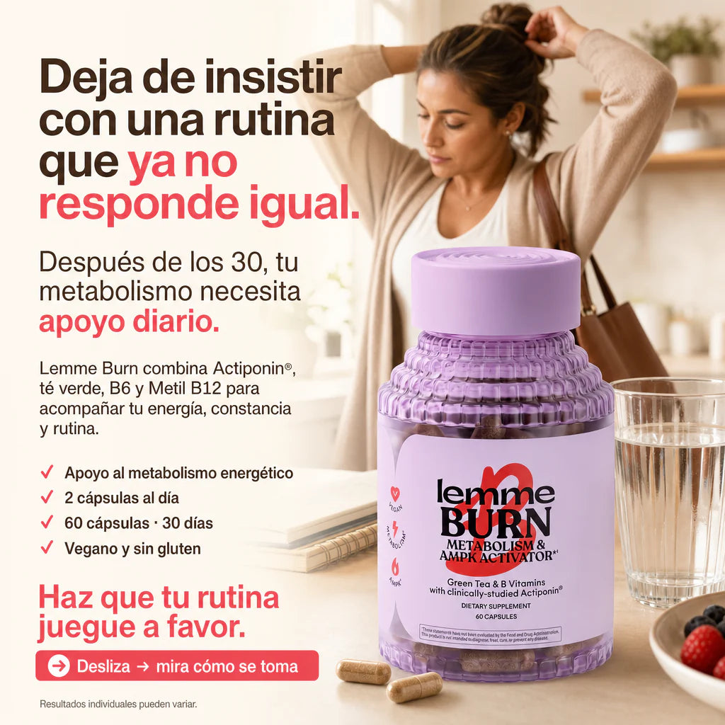 Lemme Burn – Metabolismo Activo & Energía Total