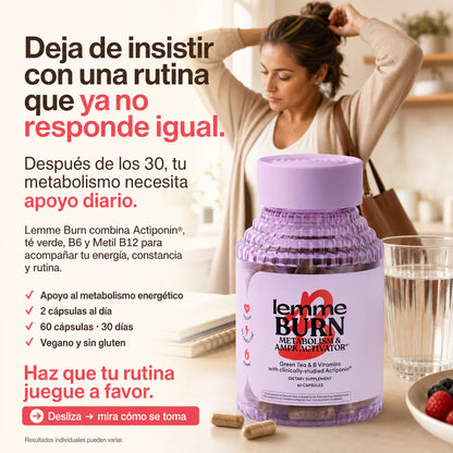 Lemme Burn – Metabolismo Activo & Energía Total