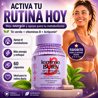 Lemme Burn – Metabolismo Activo & Energía Total